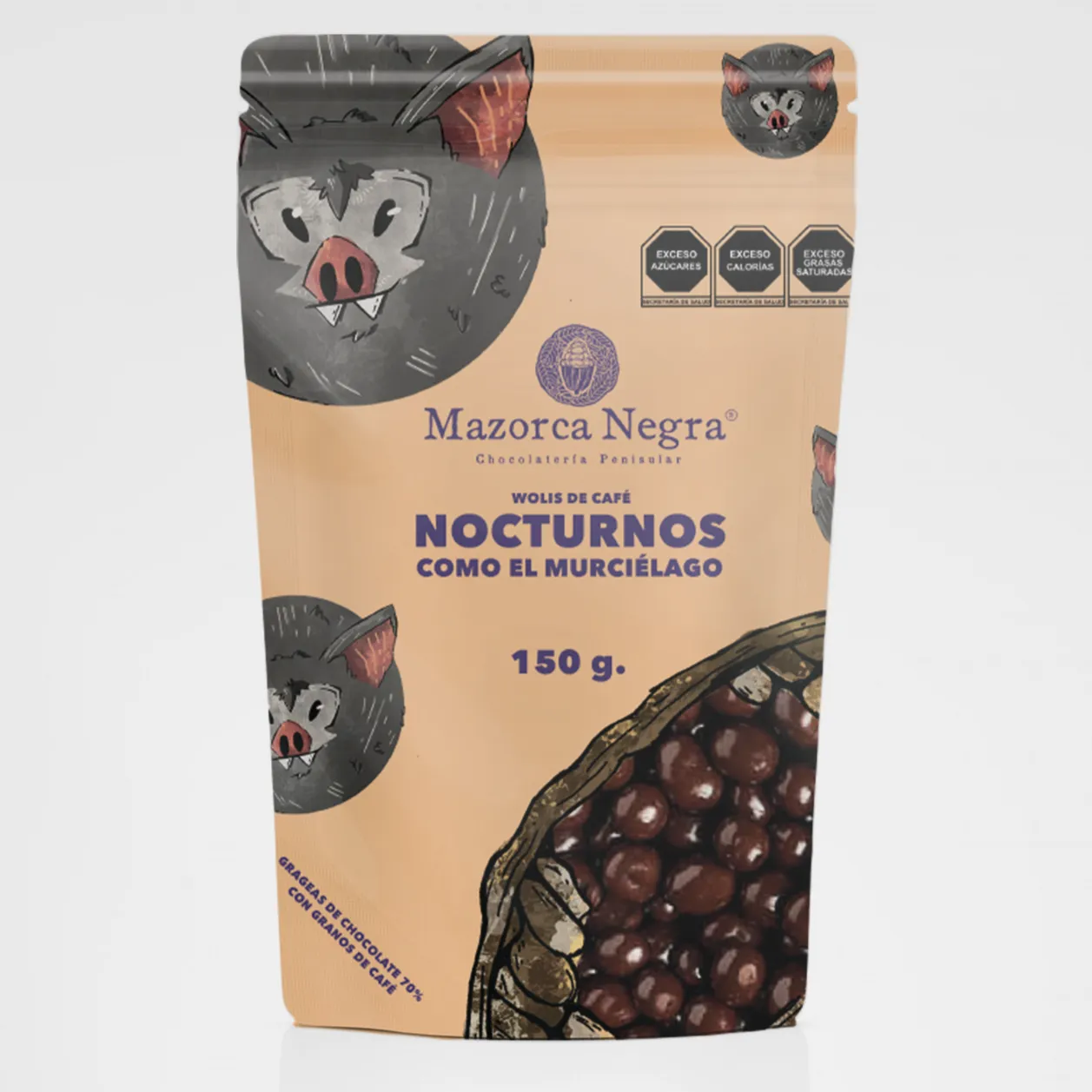 Wolis Granos de Café 70% Cacao