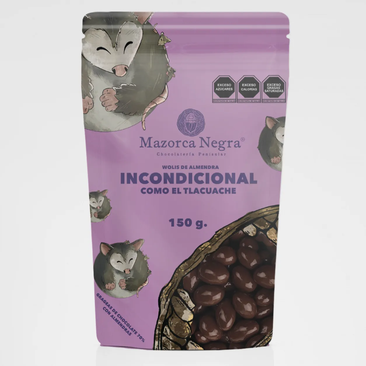 Wolis Almendras 70% Cacao